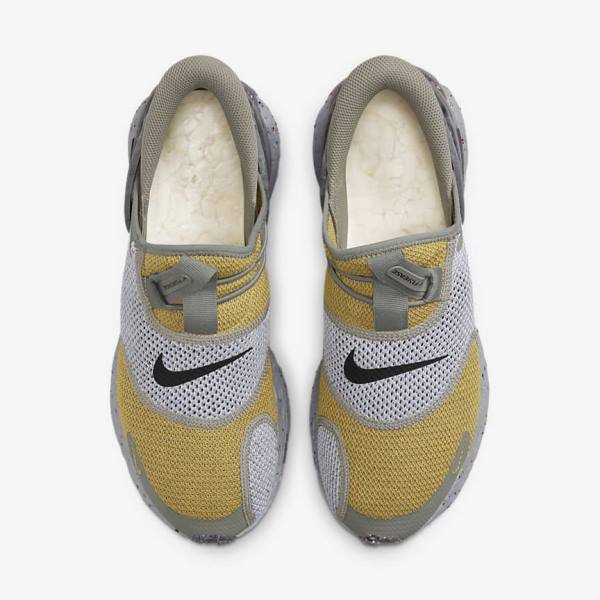 Yellow / Grey / Black Nike Glide FlyEase Men's Sneakers | NK253DSE