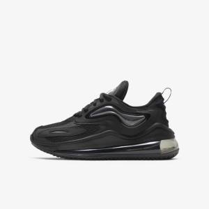 Black / Dark Grey Nike Air Max Zephyr Older Kids' Sneakers | NK903TXE