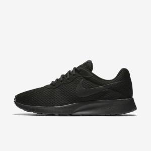 Black / Dark Grey Nike Tanjun Men's Sneakers | NK879WSF