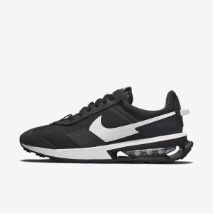 Black / Dark Grey / White Nike Air Max Pre-Day Men's Sneakers | NK097EIU