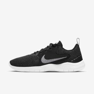 Black / Dark Grey / White Nike Flex Experience Run 10 Road Women's Running Shoes | NK519ASB