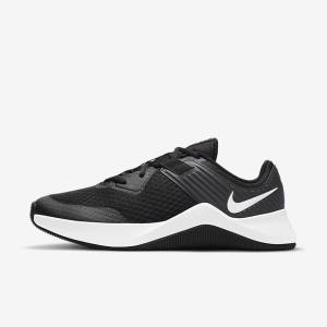 Black / Dark Grey / White Nike MC Trainer Women's Training Shoes | NK783AOD