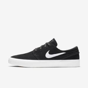 Black / Grey / Light Brown / White Nike SB Zoom Stefan Janoski RM Men's Sneakers | NK506AEM