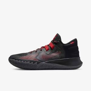 Black / Grey / Red Nike Kyrie Flytrap 5 Men's Basketball Shoes | NK569BKF