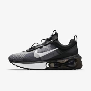 Black / Grey / White Nike Air Max 2021 Men's Sneakers | NK053UMA