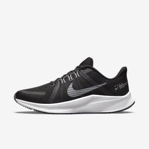 Black / Metal Copper Nike Quest 4 Road Women's Running Shoes | NK056YJQ