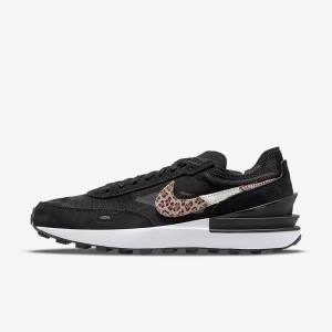 Black / Multicolor Nike Waffle One SE Women's Sneakers | NK247TUD