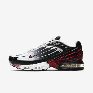 Black Nike Air Max Plus 3 Men's Sneakers | NK367GVU