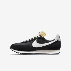 Black / Orange / White Nike Waffle Trainer 2 Older Kids' Sneakers | NK078EBH