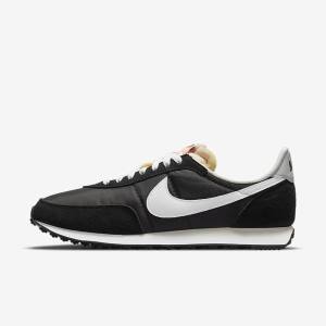 Black / Orange / White Nike Waffle Trainer 2 Men's Sneakers | NK954JTS