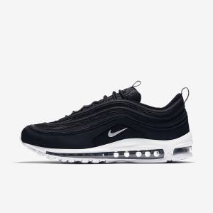 Black / White Nike Air Max 97 Men's Sneakers | NK687FAJ