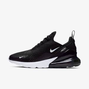 Black / White / Red / Dark Grey Nike Air Max 270 Men's Sneakers | NK648FXD