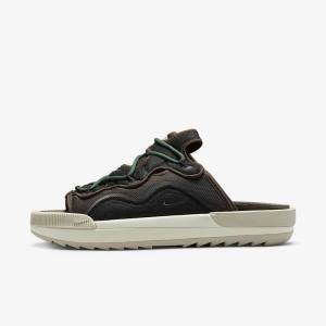 Brown / Green / Light Beige Nike Offline 2.0 Mules Men's Sneakers | NK180IMO