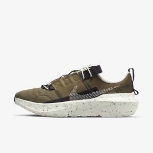 Brown / Purple Nike Crater Impact Men's Sneakers | NK742UIB