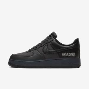 Dark Grey / Black Nike Air Force 1 GTX Men's Sneakers | NK197URB