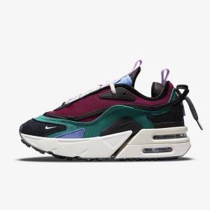 Green / Red / Black Nike Air Max Furyosa NRG Women's Sneakers | NK710LNF