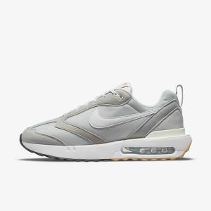 Grey / Black / Light Brown / White Nike Air Max Dawn Men's Sneakers | NK463LOR