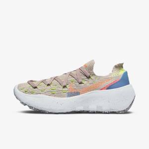 Grey / Blue / Light Red / Orange Nike Space Hippie 04 Women's Sneakers | NK269HSC