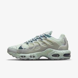 Grey / Dark Turquoise Green Nike Air Max Terrascape Plus Men's Sneakers | NK025JBN