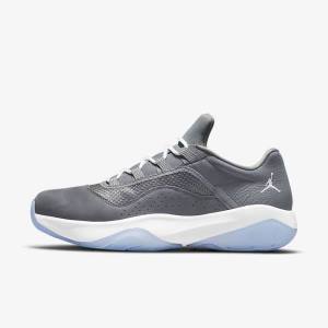 Grey / White Nike Air Jordan 11 CMFT Low Men's Jordan Shoes | NK162RAN