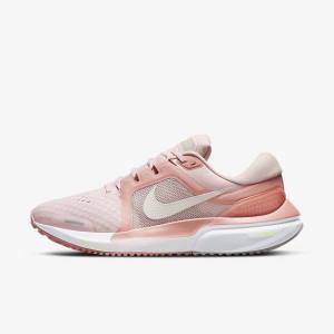 Light Beige Nike Air Zoom Vomero 16 Road Women's Running Shoes | NK275BTX