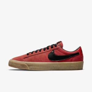 Light Brown / Black Nike SB Zoom Blazer Low Pro GT Women's Skate Shoes | NK912EHG