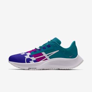 Multicolor Nike Air Zoom Pegasus 38 By You Road Women's Running Shoes | NK485XAS