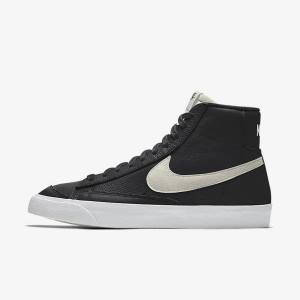 Multicolor Nike Blazer Mid By You Custom Men's Sneakers | NK031QHX