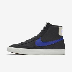 Multicolor Nike Blazer Mid By You Custom Men's Sneakers | NK219IDB