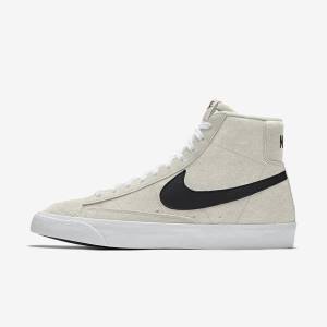 Multicolor Nike Blazer Mid By You Custom Men's Sneakers | NK291QYN