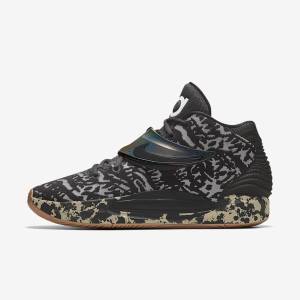 Multicolor Nike KD14 By You Custom Women's Basketball Shoes | NK051CBY