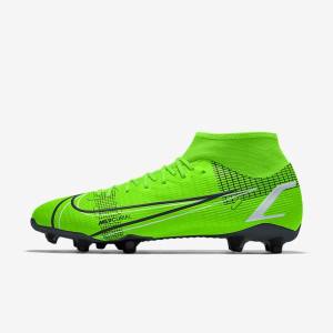 Multicolor Nike Mercurial Superfly 8 Academy By You Custom Men's Football Shoes | NK230TPE