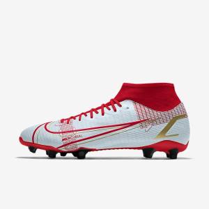 Multicolor Nike Mercurial Superfly 8 Academy By You Custom Men's Football Shoes | NK236WOQ