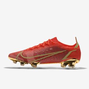 Multicolor Nike Mercurial Vapor 14 Elite By You Custom Women's Football Shoes | NK405MJY