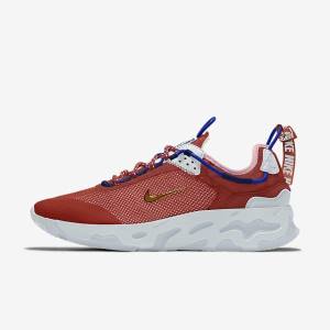 Multicolor Nike React Live By You Custom Men's Sneakers | NK905ZVG