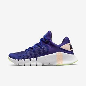 Pink / Black / White Nike Free Metcon 4 Women's Training Shoes | NK248EWP