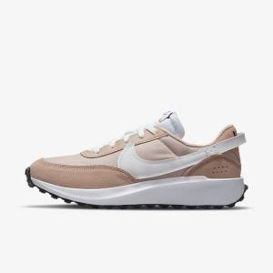 Pink / Rose / Khaki Rose / White Nike Waffle Debut Women's Sneakers | NK807IXD