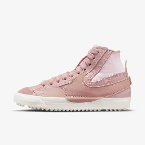 Pink / Rose Nike Blazer Mid 77 Jumbo Women's Sneakers | NK021VND