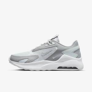 Platinum / White / Metal Silver / Grey Nike Air Max Bolt Men's Sneakers | NK054HEF