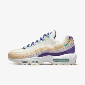 Turquoise Nike Air Max 95 SE Men's Sneakers | NK417PWQ