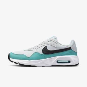 Turquoise / White / Black Nike Air Max SC Men's Sneakers | NK276NTU