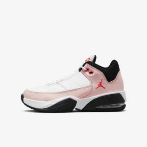 White / Black Nike Jordan Max Aura 3 Older Kids' Sneakers | NK796EQV