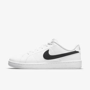 White / Black Nike NikeCourt Royale 2 Next Nature Men's Sneakers | NK814YOR