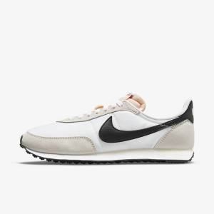 White / Black Nike Waffle Trainer 2 Men's Sneakers | NK915TFX