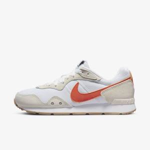 White / Black / Orange Nike Venture Runner Women's Sneakers | NK468INJ