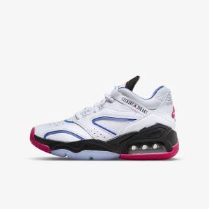 White / Blue / Black / Pink Nike Jordan Point Lane Older Kids' Sneakers | NK197ISX