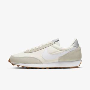 White / Light Grey / White Nike Daybreak Women's Sneakers | NK917WNK