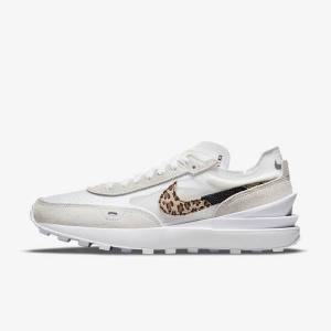 White / Multicolor Nike Waffle One SE Women's Sneakers | NK402TWF