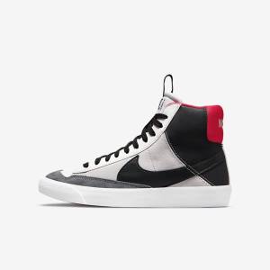 White / Red / Light Grey / Black Nike Blazer Mid 77 SE Dance Older Kids' Sneakers | NK042CBP